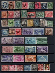 U.S. Classics to modern lot on stock page