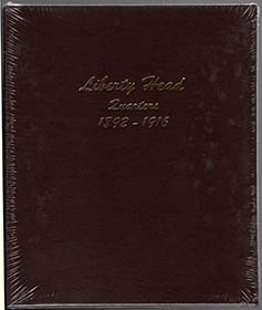 Dansco - Liberty Head (Barber) Quarters 1892-1916