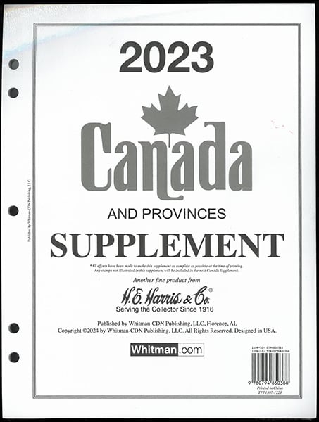 H.E. Harris Canada Supplement 2023