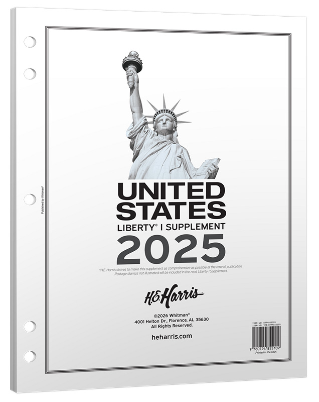 H.E. Harris 2025 Liberty U.S. Album Supplement