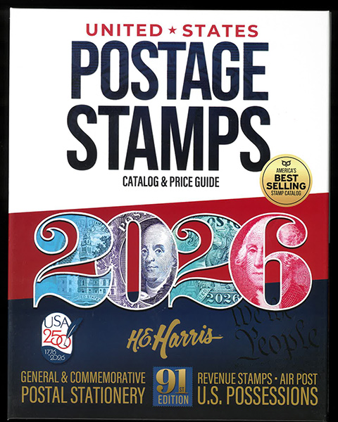 H.E. Harris 2026 USA Stamp Catalog