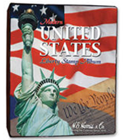 H.E. Harris Liberty 3-Ring Binder for U.S. Albums