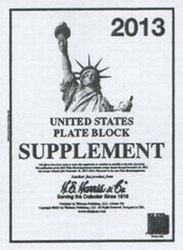 H.E. Harris 2013 Plate Block Supplement