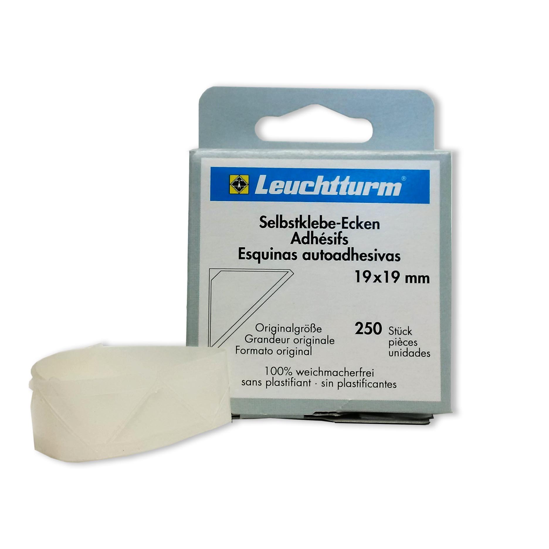 Lighthouse Self-Adhesive Corner Mounts 19mm - 331699