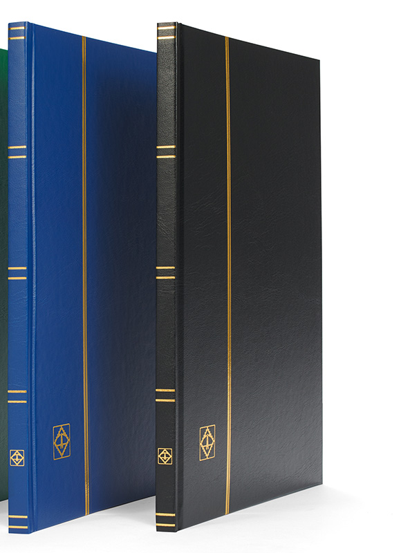 Lighthouse Stockbook 16-Page-Blue Cover - 335982