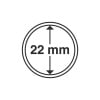 Lighthouse Coin Capsules 22mm - 300053