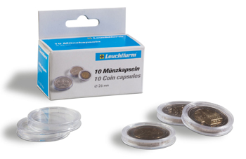 Lighthouse Coin Capsules 26mm - 309404