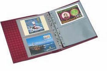 Lighthouse Optima Postcard Album w/20 4-pocket pages (Optima 2S