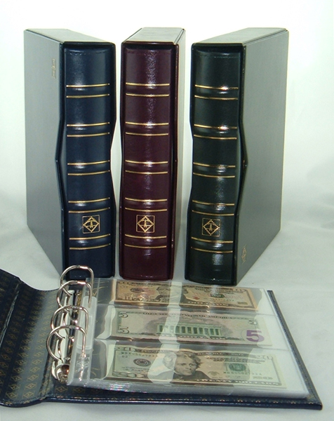Lighthouse Optima Banknote Album w/20 Optima3C & ZWL