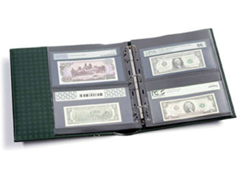 Paper money Currency Postcard Collection Album pages NUMIS 2C LEUCHTTURM 338575 