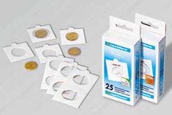Lighthouse 2x2 Coinholders Self-Adhesive - 32.5mm - 318128