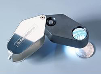 Lighthouse Magnifier, 10X  with LED Illumination - 329828