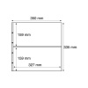 Lighthouse Maximum 2-Pocket Page - Clear - 328009