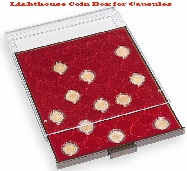 Lighthouse EURO Coin Box - Set of 3 - 309885
