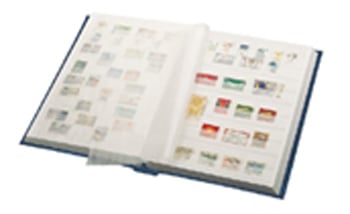 Stamp Collecting Albums - Pocket Stockbook in Brown includes 5 White Pages