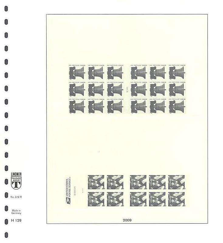 Lindner U.S. Booklets Supplement for 2009-2022
