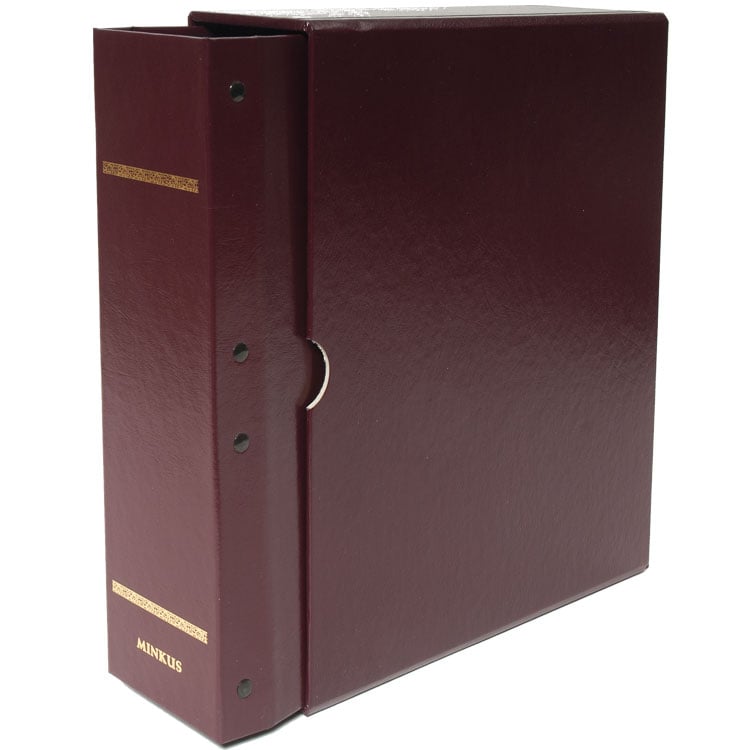Minkus 3.5 2-Post Binder - Maroon
