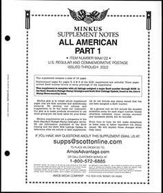 Minkus All-American 2022 Supplement