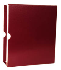 Minkus 1.5 3-Ring Slipcase - Maroon