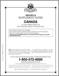 Minkus Canada Supplement 2020