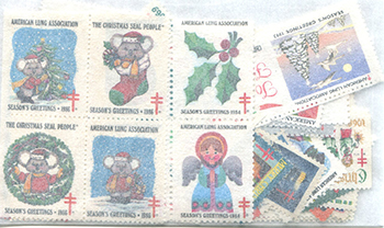 Topicals - Christmas Seals All-Different Packet of 60