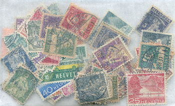 Switzerland All-Different Packet of 100