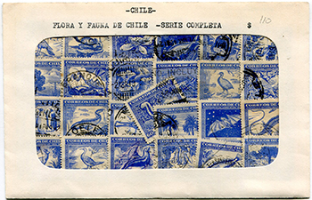 Chile complete set All-Different Packet of 25