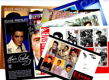Topicals - Elvis Souvenir Sheets
