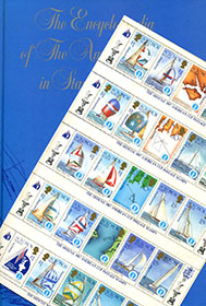 America's Cup Stamp Album