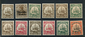 German Colonies Yacht Issues