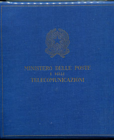 Italy Collection in Minister Delle Poste Stockbook