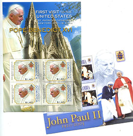 Topicals - Pope Paul II visit to NYC