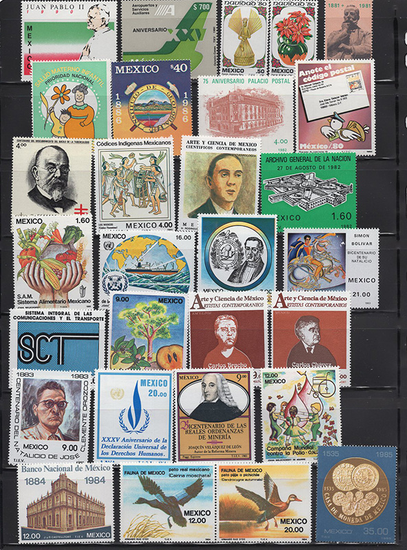 Mexico Commemoratives on Vario Pages