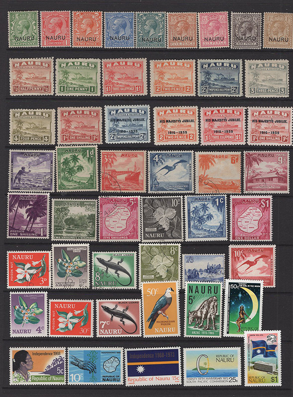 Nahru from King George V overprints