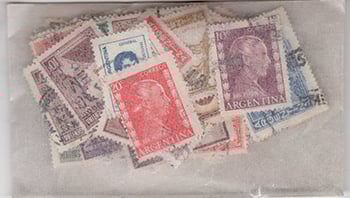 Argentina 100 All-Different Stamps