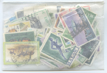 Malawi 100 All-Different Stamps