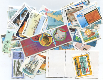 Topicals - Ships 100 All-Different Stamps