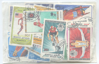 Topicals - Sports 100 All-Different Stamps