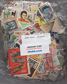 Uruguay 2000 All-Different Stamps