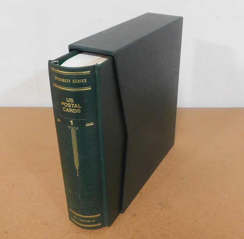 Scott Postal Card Album Set to 1995 with 2-Post Binder Set - USED