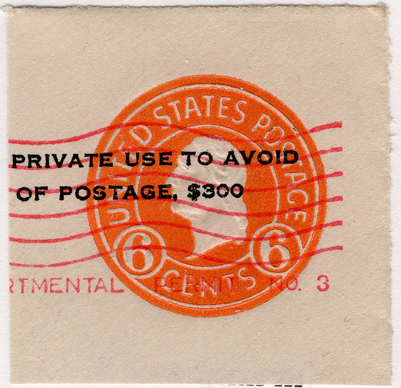 U.S. #U529 Penalty