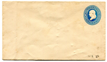 U.S. #U113 Entire Mint