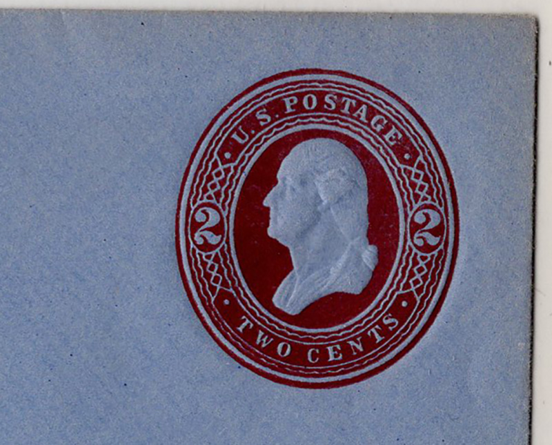 U.S. #U280 Mint Cut Square