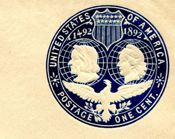 U.S. #U348 Postal Stationery Entire