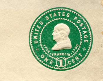 U.S. #U379 Postal Stationery Entire