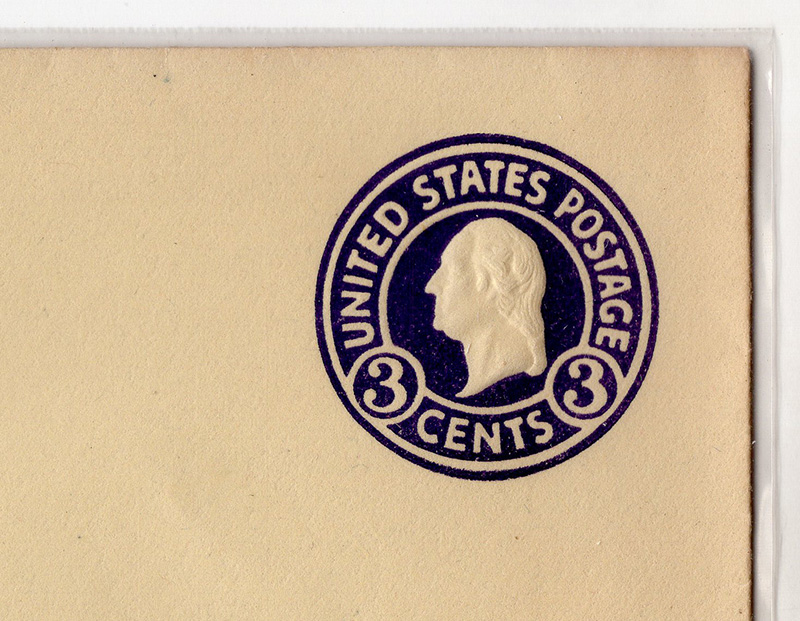 U.S. #U437a Mint Cut Square