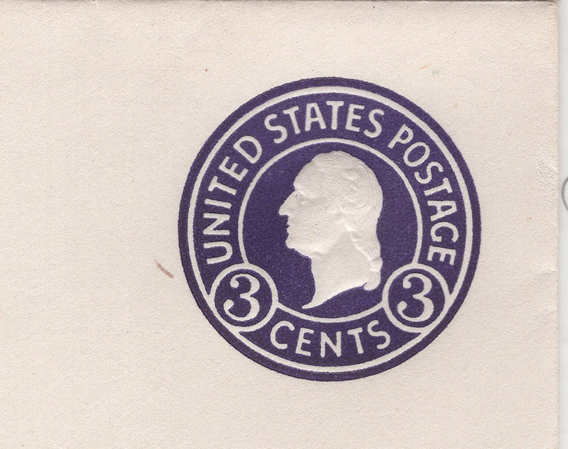 U.S. #U437 Entire