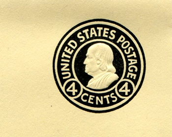 U.S. #U440 Cut Square - Mint