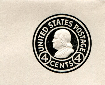 U.S. #U441 Cut Square - Mint