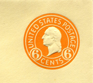 U.S. #U444 Postal Stationery Entire
